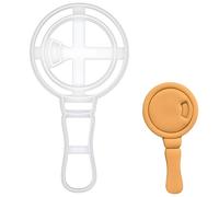 BAKERLOGY Emporte-pièce Loupe Détective pour Biscuits et Fondant | Idéale pour biscuits, sablés et fondant, cette loupe est parfaite pour un thème détective, enquête ou mystère.