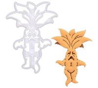 BAKERLOGY Emporte-pièce Mandragore hurlante - Biscuits sur le thème de la magie et de la sorcellerie, design détaillé pour pâtisserie et loisirs créatifs, idéal pour fondant, pâte, argile