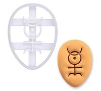 BAKERLOGY Emporte-pièce Monade Hiéroglyphique - Symbole Alchimie & Astrologie pour Biscuits Mystiques et Ésotériques