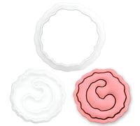 BAKERLOGY Mini Emporte-pièce & Tampon Basophile - Globule Blanc pour Fondant, Biscuits, Sablés, Immunologie, Hématologie, Soins Infirmiers & Médecine