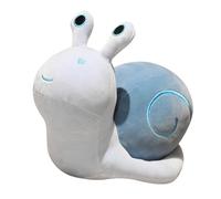 BakerMiche Mignon Escargot en Peluche Jouet Oreillers en Peluche Dessin Animé Escargot en Peluche Poupées en Peluche étreignant Coussin Animaux Figures Canapé Maison Chambre Salon Décor, 20cm/Bleu