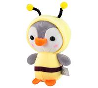 Bakermiche Pingouin Porte-clés en Peluche Mini Jouet Animal Pingouin en Peluche Poupée en Peluche pour Enfants Petit Poupée en Peluche Pingouin Accessoires de Sac à Dos Mignon Porte-Clés en Peluche
