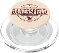 Bakersfield California - Étiquette Bakersfield CA PopSockets PopGrip pour MagSafe