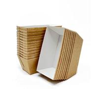 BAKERY DIRECT 200 MINI LOAF CARD BAKE-IN DISPOSABLE PAPER MOULDS FREEPOST by Bakery direct Ltd