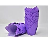 Bakerydirect Lot de 50 caissettes à muffins Violet Taille standard