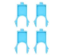 BakeWare Séparateur de lame - 5,8 x 3,5 x 1 cm petit coin, clip de support en polymère PC, élévation de poêle à 4 perles avec compilation sûre de la chaleur | Accessoire d'équipement de cuisine pour