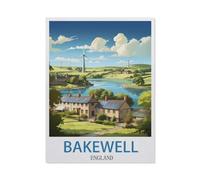Bakewell, Angleterre，Puzzle en Papier 1000 Pieces Adultes Enfants Classique Jeu Cadeau（38x26cm）-DK6