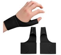 BakeWhiz 2pcs Orthèse Souple Pouce Poignet Compression Soutien Tendinite Arthrite - Attelle de Pouce Ajustable, Matériau Respirant, Gants de Support Poignet pour Douleurs et Inflammations