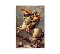 BAKHFTR Impression sur toile de Napoléon Bonaparte - Décoration de chambre à coucher, bureau, cadeau - 50 x 75 cm