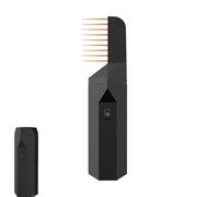 Bakhoor Burner Hair, Bakhoor Burner Electric Hair,Portable Comb Dual-Purpose Electronic Incense, Create Charming Charm (Black)