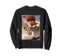 Baki Hanma Red Eyes The Grappler Manga Anime Martial Arts Sweatshirt