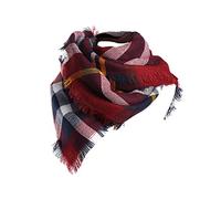 Bakicey Femme châle écharpe Fille étole Foulard, Pashmina Echarpe a Carreaux Laine Mode Etole Plaid Foulard Oversize Shawl Cardigan Cachemire Chaud Automne Hiver Manteau Tricot Ponchos et Capes
