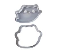 Baking Cutter - Cute Cat Halloween Cookie Mold, Beginner-Friendly Kitchen Embossing Tool, Ideal for Dough, Fondant, Chocolate, Cheese, Cake Decoration, Bakery, Party, Holiday, Handcraft Treats