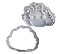 Baking Cutter, Halloween Cat Baking Cutting Mold, 2.36x1.97 inches, Beginners Kitchen Embossing Animal Moulds for Event, Bakery, Dough, Cheese, Chocolate, Fondant Making
