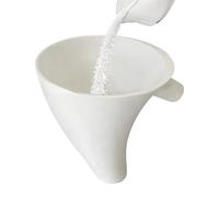 Baking Funnel - Easy Pour Mixer Accessory, Kitchen Flour Funnel Stand, Multi Purpose Tool for Bread Pastries, Dry Egg Liquid Sugar Milk Details for Baking Home Kitchen