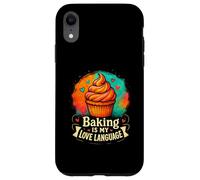 Baking is My Love Décoration pour Cupcakes et Muffins Coque pour iPhone XR