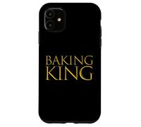 Baking King Expert Pastry Cookie Chef Cake Baker Decorator Coque pour iPhone 11
