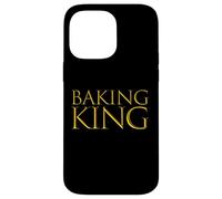 Baking King Expert Pastry Cookie Chef Cake Baker Decorator Coque pour iPhone 14 Pro Max
