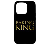 Baking King Expert Pastry Cookie Chef Cake Baker Decorator Coque pour iPhone 15 Pro