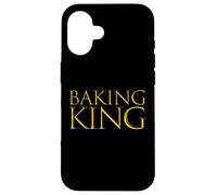Baking King Expert Pastry Cookie Chef Cake Baker Decorator Coque pour iPhone 16