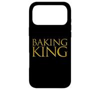 Baking King Expert Pastry Cookie Chef Cake Baker Decorator Coque pour iPhone 17 Pro Max