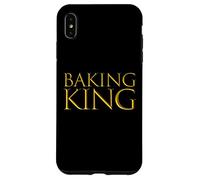 Baking King Expert Pastry Cookie Chef Cake Baker Decorator Coque pour iPhone XS Max