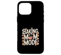 Baking Mom Mode Cookie Amusant Cuisine Amour Coque pour iPhone 16 Pro Max