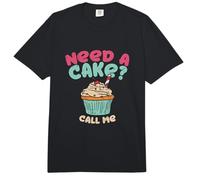 Baking Need A Cake Call Me Citation Cupcake Pie Confiserie Comfort Colors Adult Heavyweight T-Shirt