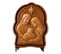Baking Pie Molds - Reusable, Christmas Nativity, Non Stick Cutter, Pastry | Nativity Pie Mold - Festive Baking Cutter for Christmas Treats | Food Grade Material, Reusable Design, Nonstick , Past