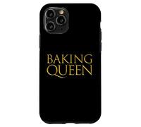 Baking Queen Cake & Cookies Pâtisserie Chef Pâtissier Chocolat Cake Baker Coque pour iPhone 11 Pro