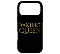 Baking Queen Cake & Cookies Pâtisserie Chef Pâtissier Chocolat Cake Baker Coque pour iPhone 17 Pro Max