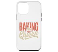 Baking Queen Crowned Chef Cute Baking Lover Coque pour iPhone 12 Mini
