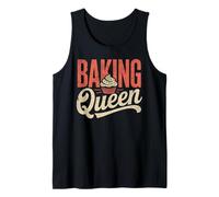 Baking Queen Crowned Chef Cute Baking Lover Débardeur