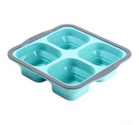 Baking Silicone Alimentaire 24cm Gris Baking Silicone Alimentaire(Blue) | Silicone alimentaire sûr, antiadhésif naturel, compatible four micro-ondes, congélateur, lave-vaisselle