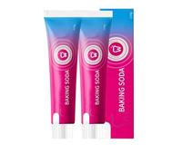Baking Soda Toothpaste Oral Care,Dentifrice Au Bicarbonate De Soude Peakru Pour Soins Bucco-dentaires, Dentifrice Blancheur,Fraîcheur durable & Protection bucco-dentaire (2 Pièces)