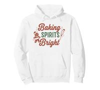 Baking Spirits Bright Christmas Gingerbread Man Kitchen Sweat à Capuche