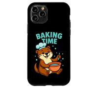 Baking Time Fouet de Chef Loutre Mignon Dessin animé Coque pour iPhone 11 Pro
