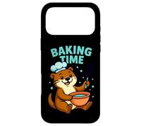 Baking Time Fouet de Chef Loutre Mignon Dessin animé Coque pour iPhone 17 Pro Max