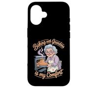 Baking with Grandma is My Comfort Cuisine Saine - Coque pour iPhone 16