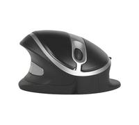 Bakker Elkhuizen BNEOYML Souris Oyster pour gauchers et droitiers Noir