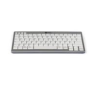 BakkerElkhuizen BNEU950WFR Clavier FR AZERTY Ultraboard 950 Blanc-Argent/sans Fil