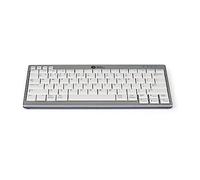 BakkerElkhuizen BNEU950WUS Clavier US QWERTY Ultraboard 950 Blanc-Argent/sans Fil