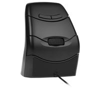 BakkerElkhuizen DXT 3 souris Bureau Ambidextre USB Type-C Optique 2400 DPI
