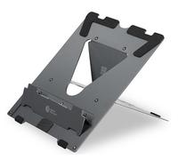 BakkerElkhuizen Ergo-Q 160 Supports de Laptop Noir, Gris foncé 17