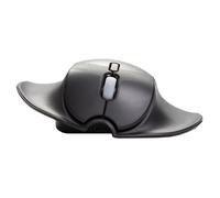 BakkerElkhuizen HandShoeMouse Shift Souris Ergonomique ambidextre Rechargeable Bluetooth 5.0 Grande Taille Noir