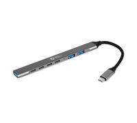 BakkerElkhuizen Hub USB-C 7 en 1 (3 USB-A + 4 USB-C)