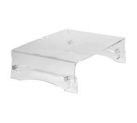 BakkerElkhuizen Q-riser 110 24" Bureau Transparent