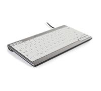 BakkerElkhuizen UltraBoard 950 clavier Bureau USB QWERTZ Allemand Gris clair et Blanc