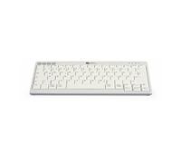 BakkerElkhuizen UltraBoard 950 V2 Compact - Clavier - compact - sans fil - USB-C, USB, 2.4 GHz - QWERTZ - Allemand - gris clair, gris foncé -