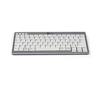BakkerElkhuizen UltraBoard 950 Wireless Clavier RF sans Fil ĄŽERTY Belge Gris, Blanc - Claviers (Mini, RF sans Fil, ĄŽERTY, Gris, Blanc)
